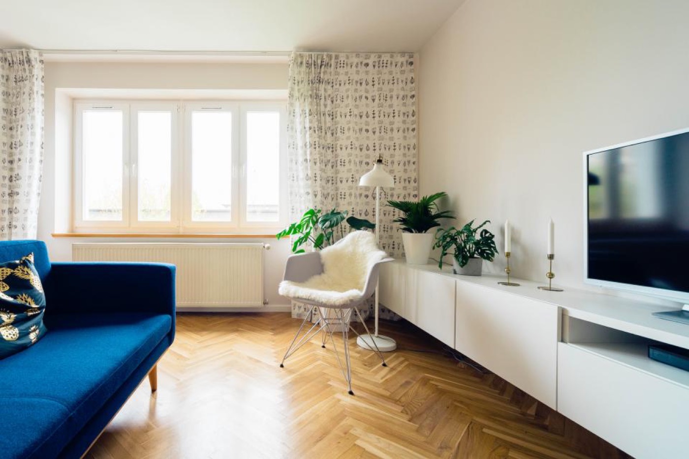 Bright apartment interior